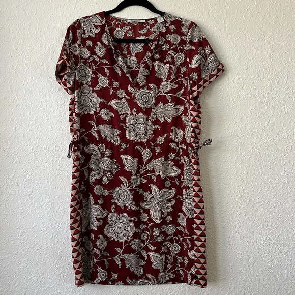 Scotch & Soda Maison Scotch floral print dress with elasticated waist women’s XS - Picture 2 of 9